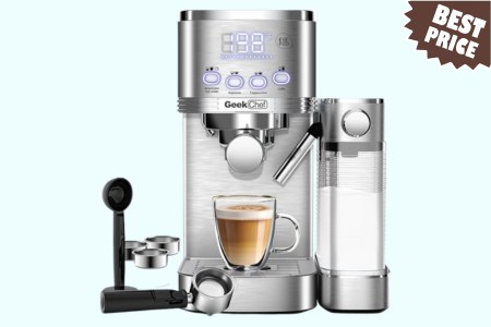 Geek Chef Espresso and Cappuccino Machine 3