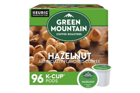 Green Mountain Coffee Roasters Hazelnut Coffee, Keurig Single-Serve K-Cup pods