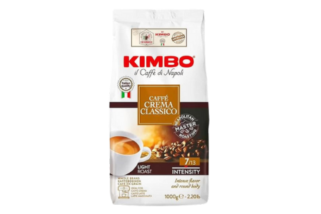 Kimbo Caffe Crema Classico Whole Bean Coffee