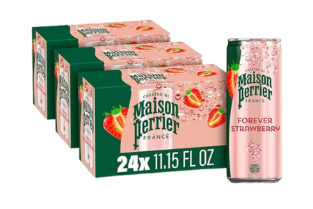 Maison Perrier Forever Strawberry Flavored Sparkling Water