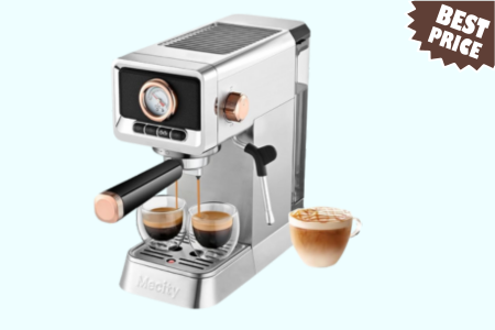 Mecity 20 Bar Espresso Machine with Milk Frother 3