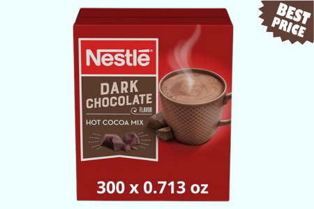Nestle Hot Chocolate Packets, Dark Chocolate Flavor Hot Cocoa Mix