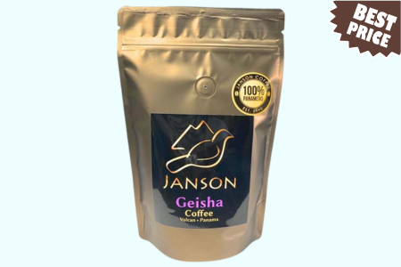 PTY Janson Geisha Coffee Panama, Ground 200 grams