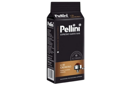 Pellini Cremoso (Creamy) Roasted Ground Coffee for Espresso Machine