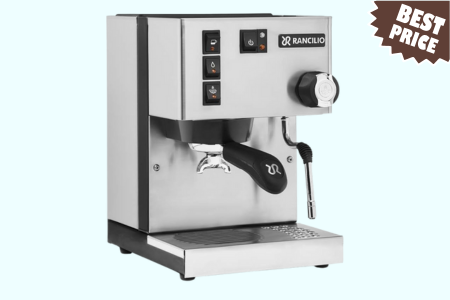 Rancilio Silvia Espresso Machine, Stainless Steel 2