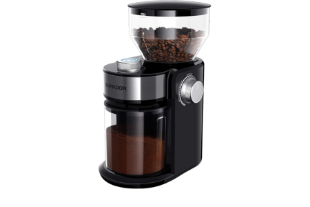 SHARDOR Electric Burr Coffee Grinder 2.0, Adjustable Burr Mill