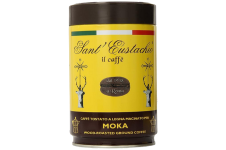 Sant Eustachio Ground Coffee in Can, Moka