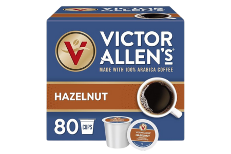 Victor Allen's Coffee Hazelnut Flavored, Medium Roast