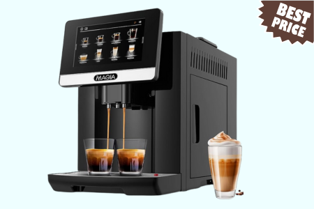 Zulay Magia Fully Automatic Espresso Machine With Grinder 2