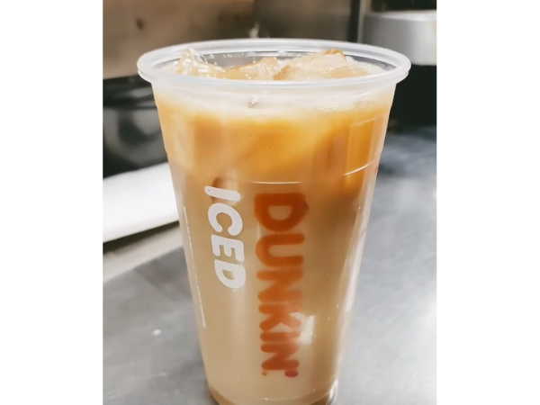 Dunkin Holiday Spice Iced Coffee