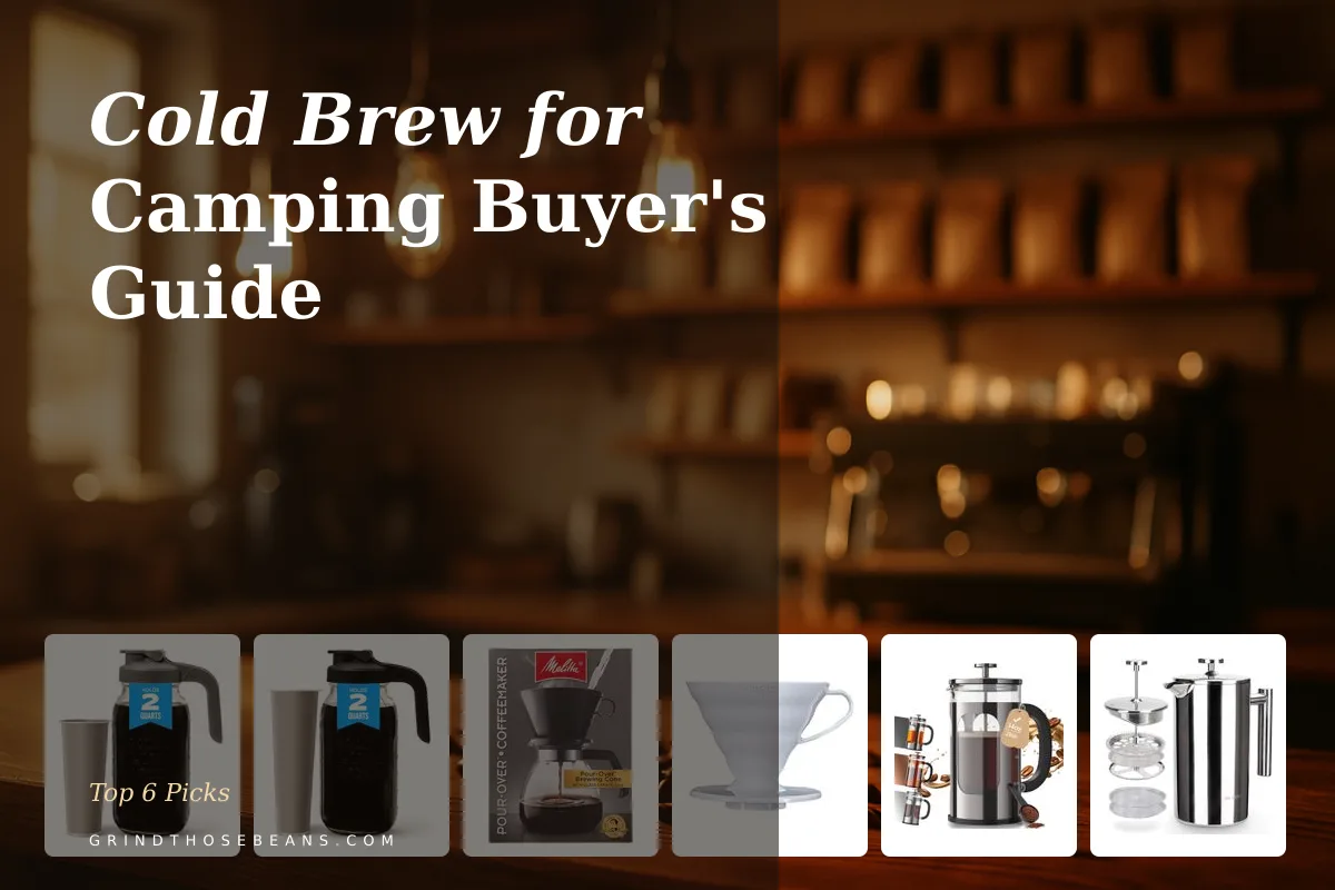 Cold Brew for Camping Buyer's Guide 2026: Top 6 Picks