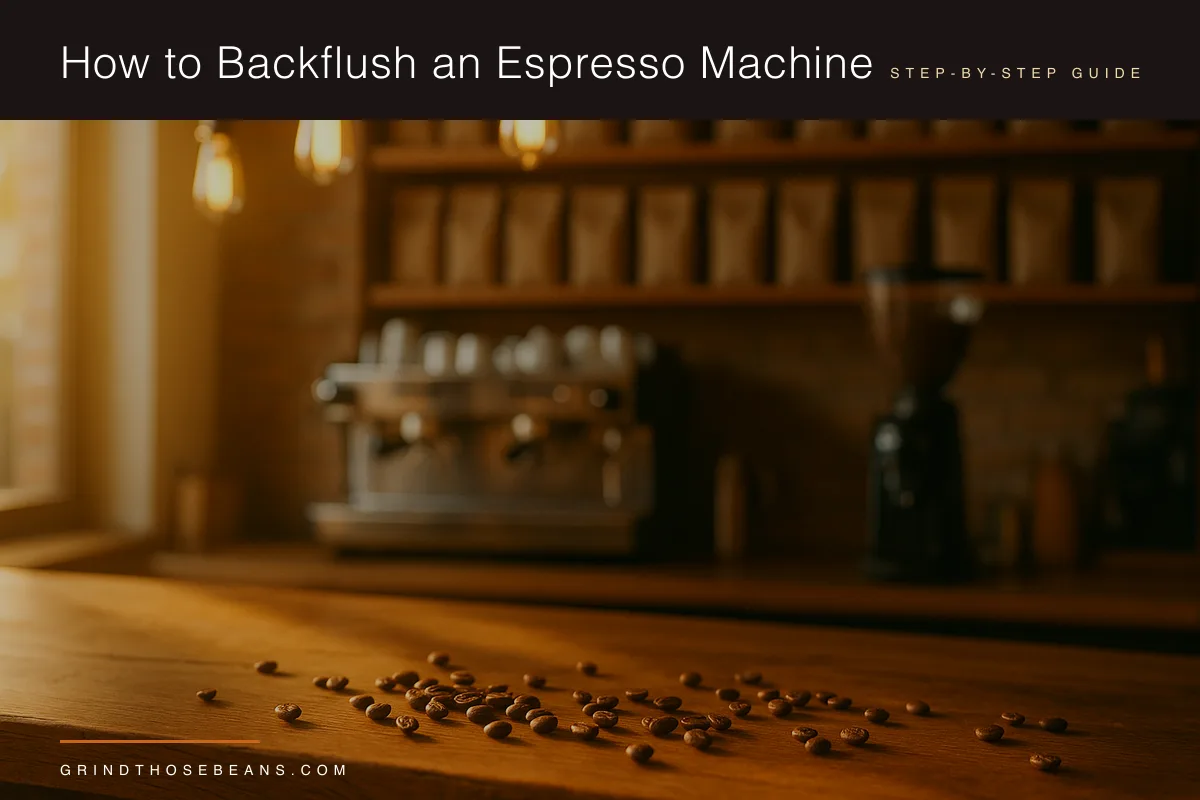 How to Backflush an Espresso Machine
