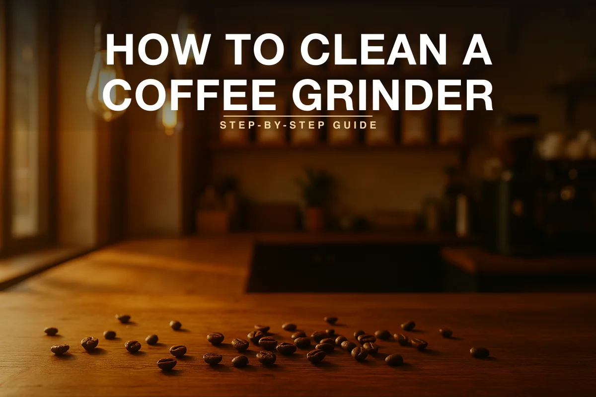 How to Clean a Coffee Grinder (Burr & Blade)