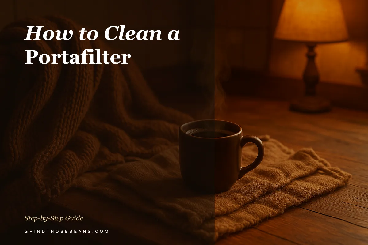How to Clean a Portafilter (Daily & Deep Clean)