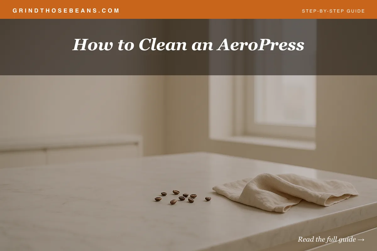 How to Clean an AeroPress