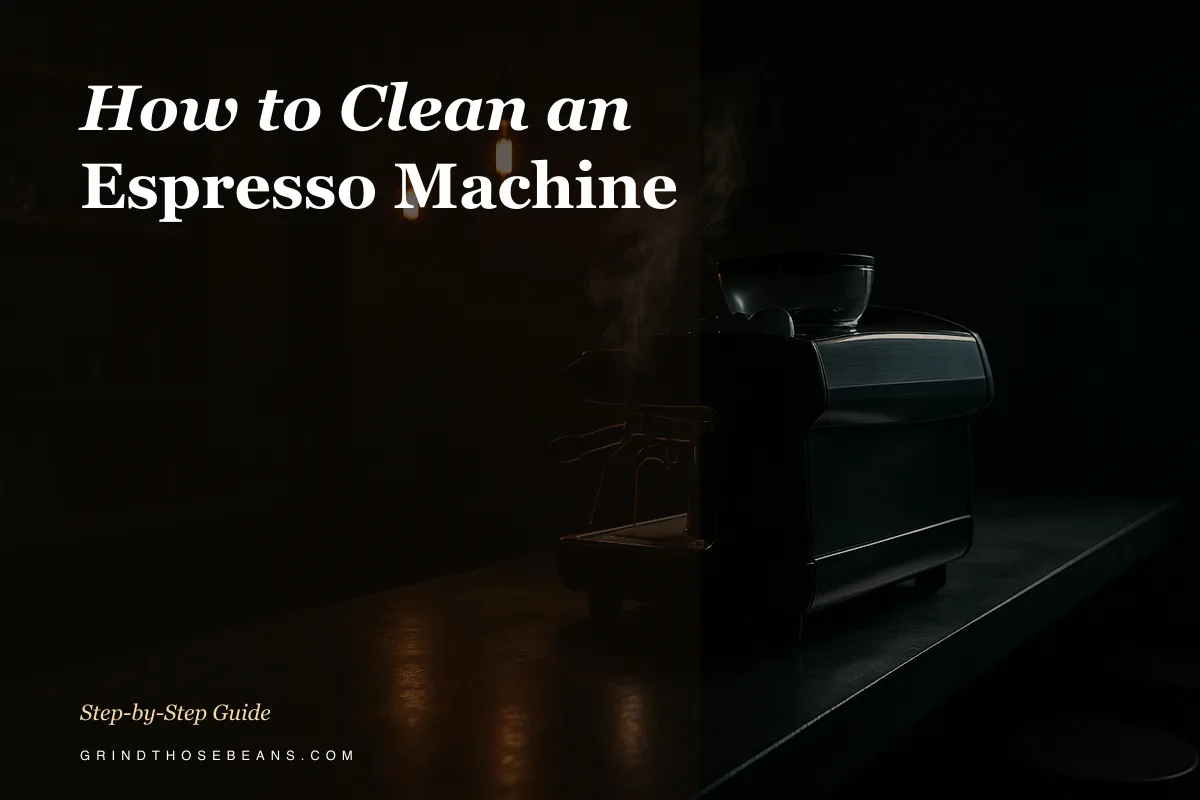 How to Clean an Espresso Machine (Daily, Weekly, Monthly)
