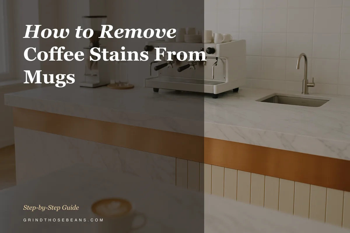 How to Remove Coffee Stains From Mugs