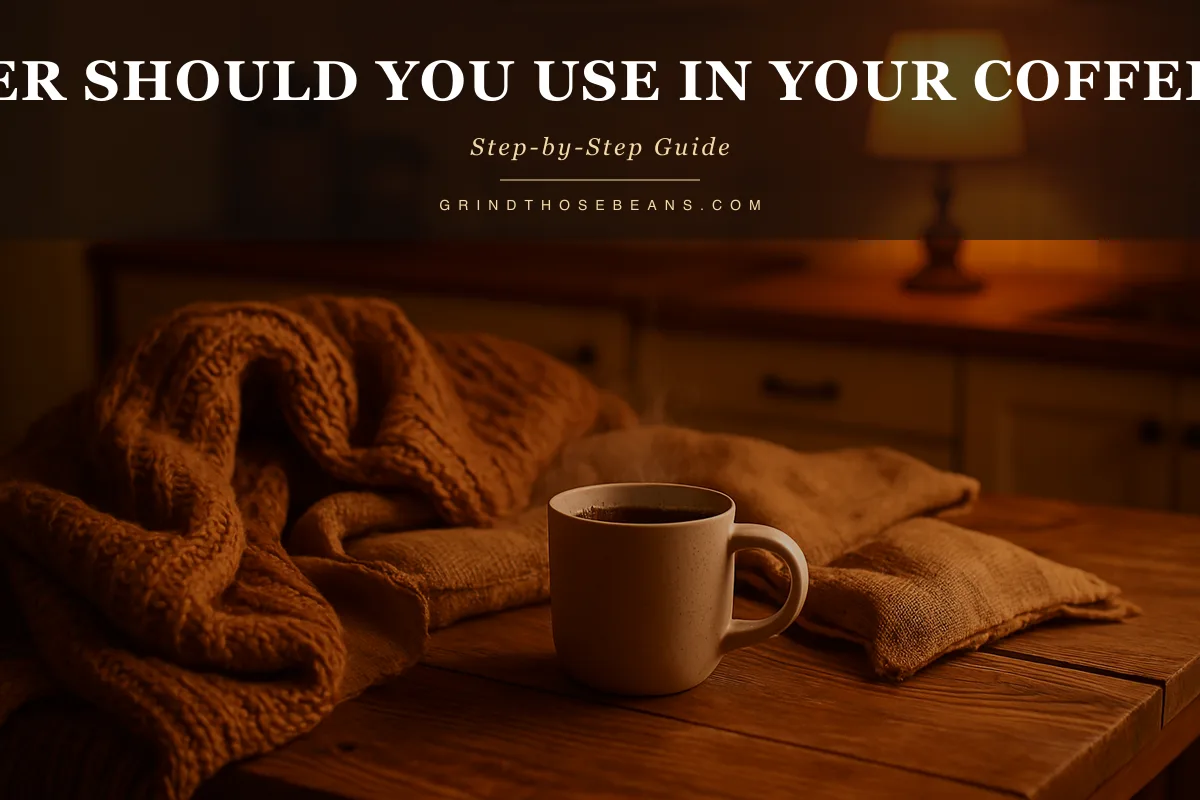 What Water Should You Use in Your Coffee Machine?